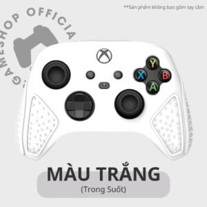Bọc Tay Silicone Xbox Series X - Có Grip Nhiều Màu - Trong suốt