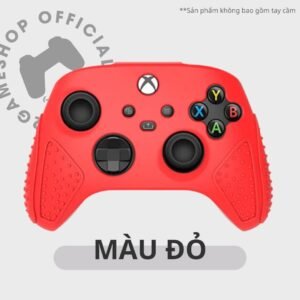 Bọc Tay Silicone Xbox Series X - Có Grip Nhiều Màu - Red