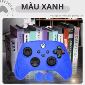 Bọc Tay Silicone Xbox Series X - Có Grip Nhiều Màu - Blue