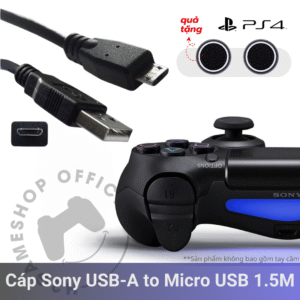 Dây sạc USB-A to MICRO-USB cho tay cầm PS4 XBOX series S Dualshock Dây DATA