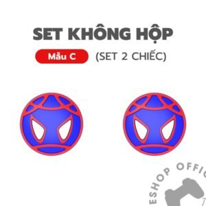Cover Analog Tay Cầm PS5 PS4 Xbox Pro Controller Silicone Spiderman - Mẫu C - Không Hộp