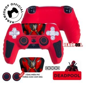 Vỏ bọc Silicone PS5 Dualsense - DEADPOOL