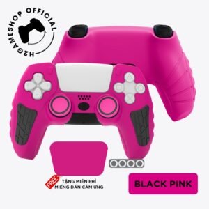 Vỏ bọc Silicone PS5 Dualsense - BLACK PINK 2