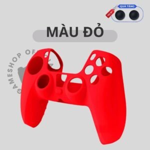 Bọc Silicone Tay PS5 Dualsense 7 Màu - Red