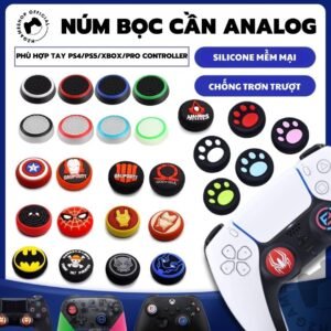 Bọc Núm Silicone Họa Tiết Cần Analog tay cầm PS4/PS5/XBOX/Pro Controller/VADER